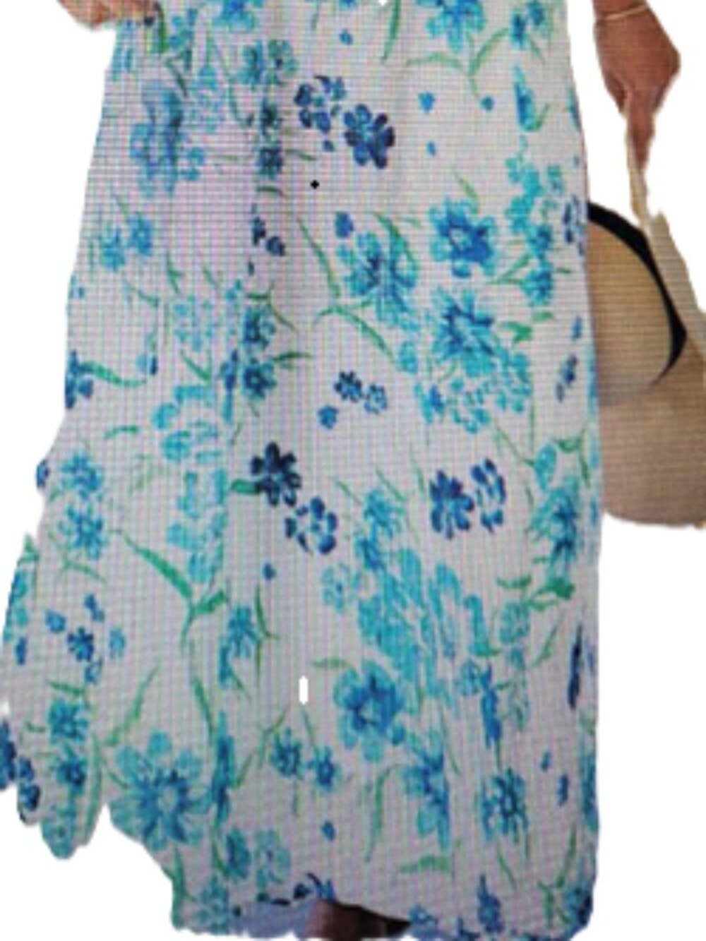 Sleeveles Crinkle Maxi Dress